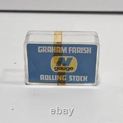 10 x Vintage Factory Box Grahman Farish N Gauge 5 Plank Wagon Red Oxide Diecast