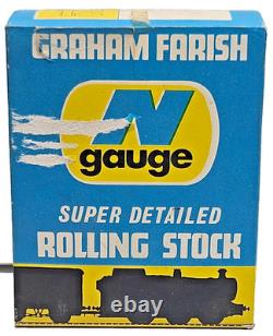 12x Vintage Factory Box Grahman Farish N Gauge Horse BOX L/T Blue 8/- Model Rail