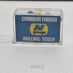 12x Vintage Factory Box Grahman Farish N Gauge Horse BOX L/T Blue 8/- Model Rail