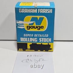 12x Vintage Factory Box Grahman Farish N Gauge Horse BOX L/T Blue 8/- Model Rail