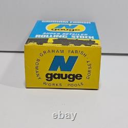 12x Vintage Factory Box Grahman Farish N Gauge Rish Van Red Model Railways Rare