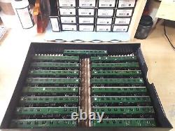 17x Farish BR Mk. 1 Coaches in BR(S) Green N Gauge