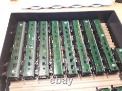 17x Farish BR Mk. 1 Coaches in BR(S) Green N Gauge