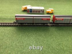 2 X Graham Farish N Gauge BR VGA Van BR Railfreight Red & Grey (Speedlink)