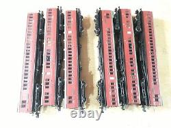 2x 374-912 Farish SECR Birdcage Coach 3-Sets in BR Crimson N Gauge