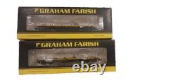 2x Graham Farish 377-603 BDA Bogie Bolster Dutch + Loads & Parts N Gauge
