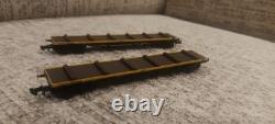 2x Graham Farish 377-603 BDA Bogie Bolster Dutch + Loads & Parts N Gauge