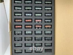 35 X Graham Farish'n' Gauge 5/6/7 Plank Wagons & Box Vans Lms Livery