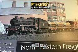 370-090 Graham Farish Bachmamm North Eastern Freight N Gauge Train Set Free Post