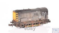 371-007A Graham Farish N Gauge Class 08 08953 Deluxe Weathered