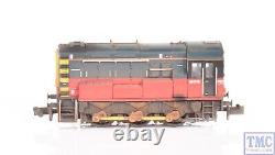 371-012 Graham Farish N Class 08 08919 Rail Express Systems Weathered by TMC