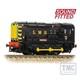 371-020DBSF Graham Farish N Gauge Class 08 601'Spectre' LMS Black (Sound)