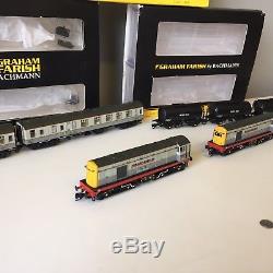 371-035 Graham Farish Class 20 20904 & 20906 Hunslet-Barclay Weedkilling Train