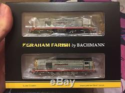 371-035 Graham Farish N Gauge Class 20 Twin Pack Hunslet Barclay Weedkiller