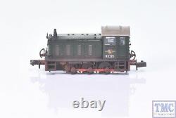 371-055 Graham Farish N Gauge Class 04 D2225 BR Green L/Crest Weathered by TMC