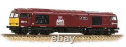 371-361 Graham Farish N Gauge Class 60 60040 DB Schenker Army Red Territorial