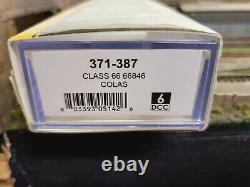371-387 Farish N Gauge Class 66 Diesel 66846 Colas Rail New DCC Ready 6 Pin