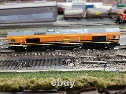 371-388DCCSC Farish N Gauge Class 66/4 Freightliner G&W DCC Sound Cab Lights