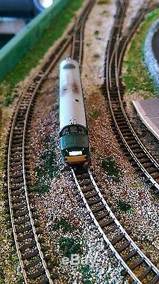 371-454 N Gauge Farish Class 37 D6827 Br Green DCC Sound Factory Weathered