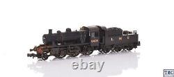 372-627BSF Graham Farish N Gauge LMS Ivatt 2MT 6409 LMS Black (Sound) Weathered