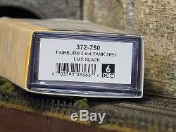 372-750 N Gauge Farish Fairburn Tank 2691 Lms Black DCC Sound Oil Lamps Firebox