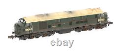 372-916 Graham Farish N Gauge LMS 10000 BR Lined Green (Late Crest) Weathered
