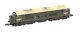 372-916 Graham Farish N Gauge LMS 10000 BR Lined Green (Late Crest) Weathered