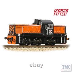 372-954SF Graham Farish N Gauge Class 14 D2/9531 NCB British Oak Orange & Black
