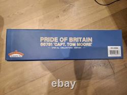 3 pack Farish 371-396K Capt Tom Moore NHS Class 66, Spitfire & Hurricane N gauge