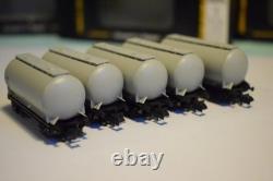 5 x Farish 373-003 N Gauge Bulk Powder PCA Wagons, Blue Circle Cement, BNIB's