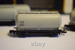 5 x Farish 373-003 N Gauge Bulk Powder PCA Wagons, Blue Circle Cement, BNIB's
