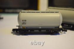 5 x Farish 373-003 N Gauge Bulk Powder PCA Wagons, Blue Circle Cement, BNIB's