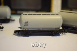 5 x Farish 373-003 N Gauge Bulk Powder PCA Wagons, Blue Circle Cement, BNIB's