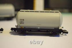5 x Farish 373-003 N Gauge Bulk Powder PCA Wagons, Blue Circle Cement, BNIB's