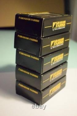 5 x Farish 373-003 N Gauge Bulk Powder PCA Wagons, Blue Circle Cement, BNIB's