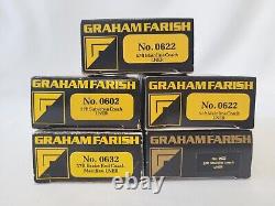 5 x Graham Farish N Gauge 57ft LNER Coaches