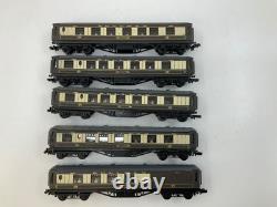 5 x Graham Farish N Gauge Pullman Coaches Umber & Cream Livery