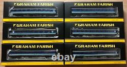 6x Graham Farish BR Mk1 Regional Railways Coaches. Mixed Rake