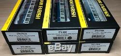 6x Graham Farish BR Mk2A BR Blue Coaches. Mixed Rake