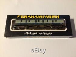 9 Bachmann Graham Farish + 1 GF (Poole) N Gauge Blue Grey Mk1 Weathered Coaches
