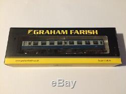 9 Bachmann Graham Farish + 1 GF (Poole) N Gauge Blue Grey Mk1 Weathered Coaches