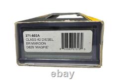BACHMANN/FARISH 371-603a Class 42 Warship BR Maroon D829 Magpie N Gauge Boxed C