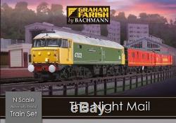 BARGAIN! UNUSED Graham Farish 370-130 The Night Mail N Gauge Train Set
