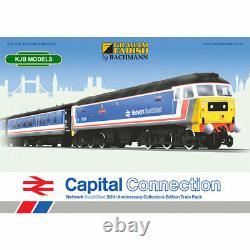 BNIB N Gauge Farish 370-430 Capital Connection Train Pack -NSE Cl 47 MK2 Coaches