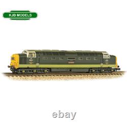 BNIB N Gauge Farish 371-289 Class 55 D9001 St. Paddy BR Two-Tone Green Weathered