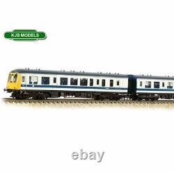 BNIB N Gauge Farish 371-888 Class 108 3 Car DMU BR White & Blue