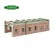 BNIB N Gauge Farish Scenecraft 42-0033 Two Lane Engine Shed