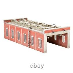BNIB N Gauge Farish Scenecraft 42-0033 Two Lane Engine Shed