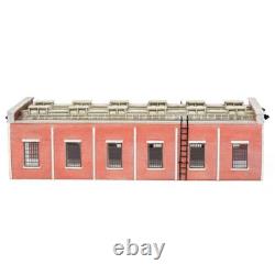 BNIB N Gauge Farish Scenecraft 42-0033 Two Lane Engine Shed