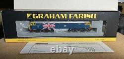 Bachmann Graham Farish N Gauge Class 47 BR Blue Union Jack Stratford Special